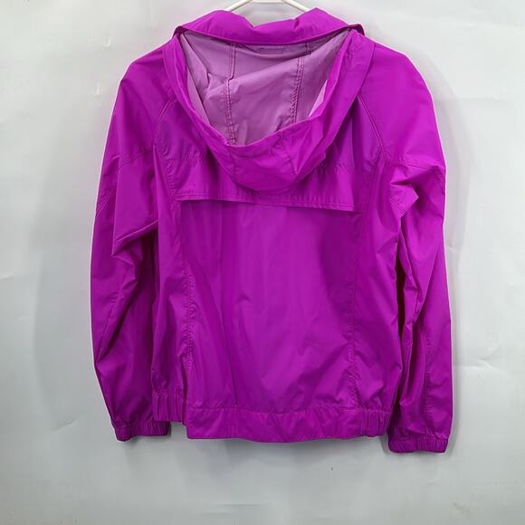 Columbia Women's Purple Full Zip Hooded Windbreaker Size Medium - Picture 6 of 11